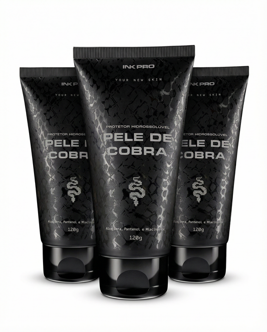 Kit 3x - Pele de Cobra