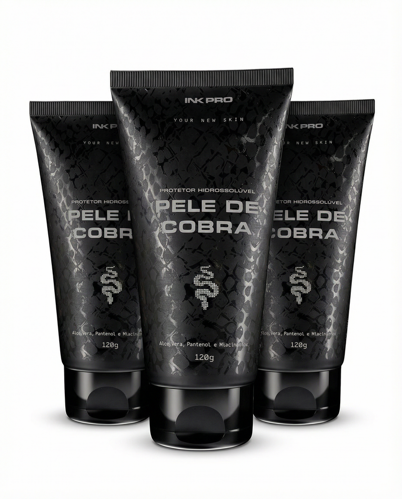 Kit 3x - Pele de Cobra